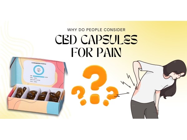 CBD capsules for pain